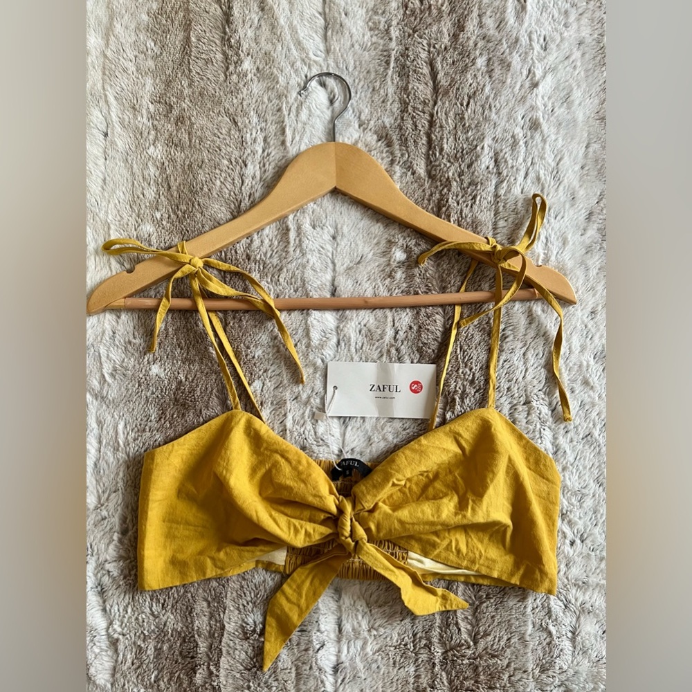 Zaful Self Tie Summer Top NWT